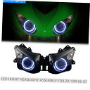 Headlight カワサキニンジャZX10R ZX-10R 2006-2007モーターDRLの1X LEDヘッドライトアセンブリ 1X LED Headlig...
