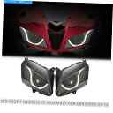 Headlight ホンダCBR600RR 2007-2012オートバイヘッドランプホワイトのLEDヘッドライトアセンブリ LED Headlight Asse...