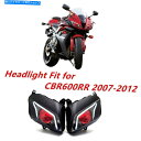 Headlight Honda CBR 600 CBR600RR 2007-2012 Red DemonのLEDヘッドライトアセンブリヘッドランプ LED He...