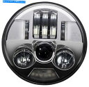 Headlight カスタムダイナミクスChrome Probeam LEDヘッドランプヘッドライトハーレーカスタム使用 Custom Dynamics Chr...