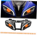 Headlight ヤマハYZF R6 2008-2016 FRONT DRL DEMON EYE ORANGEの1X LEDヘッドライトアセンブリ 1X LE...