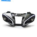 Headlight ヤマハYZF R6 YZF600 2006-07スポーツバイクランプの1x LEDヘッドライトアセンブリ 1X LED Headlight ...
