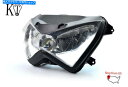 Headlight カワサキZ800 2013-2016フロントヘッドランプヘッドランプホワイトの1xフルLEDヘッドライト 1X Full LED Headl...