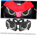 Headlight Honda CBR1000RR 2004-2007 Angel Eyes HIDプロジェクターキットのKTヘッドライトアセンブリ KT He...