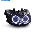 Headlight KT LED Angel Eye Hid Head Light Assembly for Kawasaki Z1000 2010 2012 ...