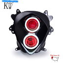 Headlight KTスズキGSXR1000 GSX-R1000 2007 2008ヘッドランプハローのKT LEDヘッドライトアセンブリ KT LED He...