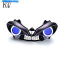 Headlight ヤマハYZF R6 2003-2005のKT LEDヘッドライト KT LED Headlight for Yamaha YZF R6 20...
