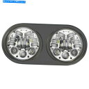 Headlight カスタムダイナミクスプロバームクロム適応型ヘッドランプヘッドライトハーレーFLTR 98-13 Custom Dynamics ProBea...