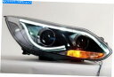 Headlight 2012-2014フォーカスMK3ハイドチューニングヘッドランプのビクセノンプロジェクターレンズヘッドライト Bixenon project...