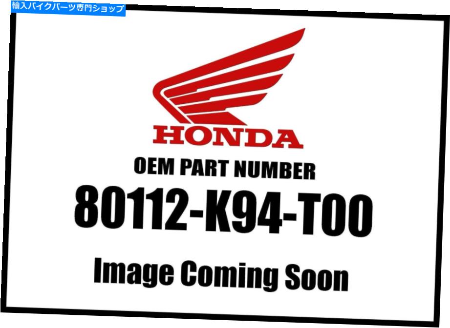 Air Filter Stay L RRフェンダーフィットHonda CBF300N '18 80112-K94-T00新しいOEM Stay L Rr Fender fits Honda CBF300N '18 80112-K94-T00 New OEM