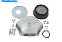 Air Filter V-Force Air Cleaner Kit Chrome Billet for HarleyDavidson by V-Twin V-Force Air Cleaner Kit Chrome Billet for Harley Davidson by V-Twin