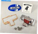 Carburetor 本物のミクニHSR 42、HSR 45スクリーミンイーグルポリッシュキャブレタートップ Genuine Mikuni HSR 42, HS...