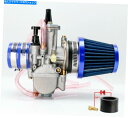 Carburetor レーシングバイク4ストローク28mmキャブレター +エアフィルター +インターフェイスアダプター Racing Motorcycle 4 ...