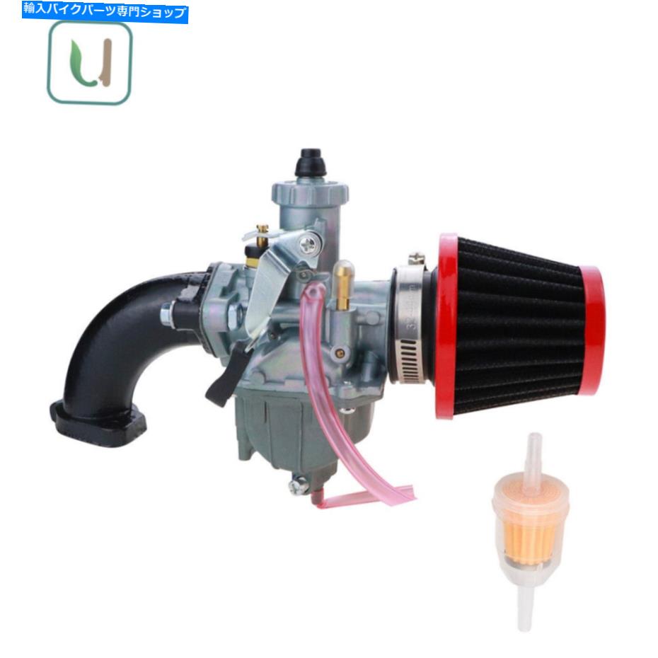 Carburetor キャブレターw/エアフィルター吸気ブーツミクニVM22 26mm 110 125 140ccダートバイク Carburetor w/Air Filter Intake Boot For Mikuni VM22 26mm 110 125 140cc Dirt Bike