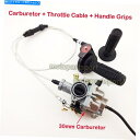 Carburetor ガスハンドグリップケーブルキャブレターPZ3030mm 200cc 250ccエンジンダートバイクモトクロス Gas Hand Grips Cable Carburetor PZ30 30mm 200CC 250cc Engine Dirt Bike Motocross