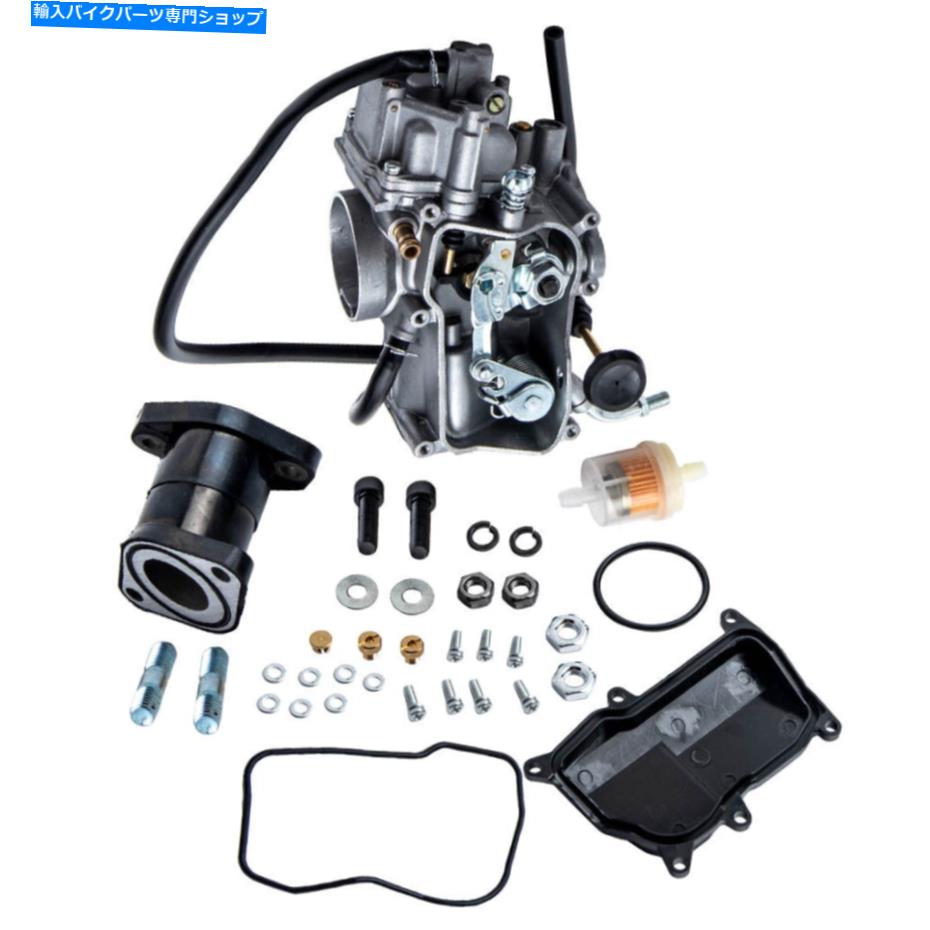 Carburetor ヤマハビッグベア350モト4の交換用キャブレターと吸気マニホールドブーツ Replacement Carburetor & Intake Manifold Boot for Yamaha Big Bear 350 Moto 4