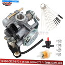 Carburetor ホンダのキャブレター2002-2009メトロポリタン50/2002-2005メトロポリタン50 II Carburetor For Hon...