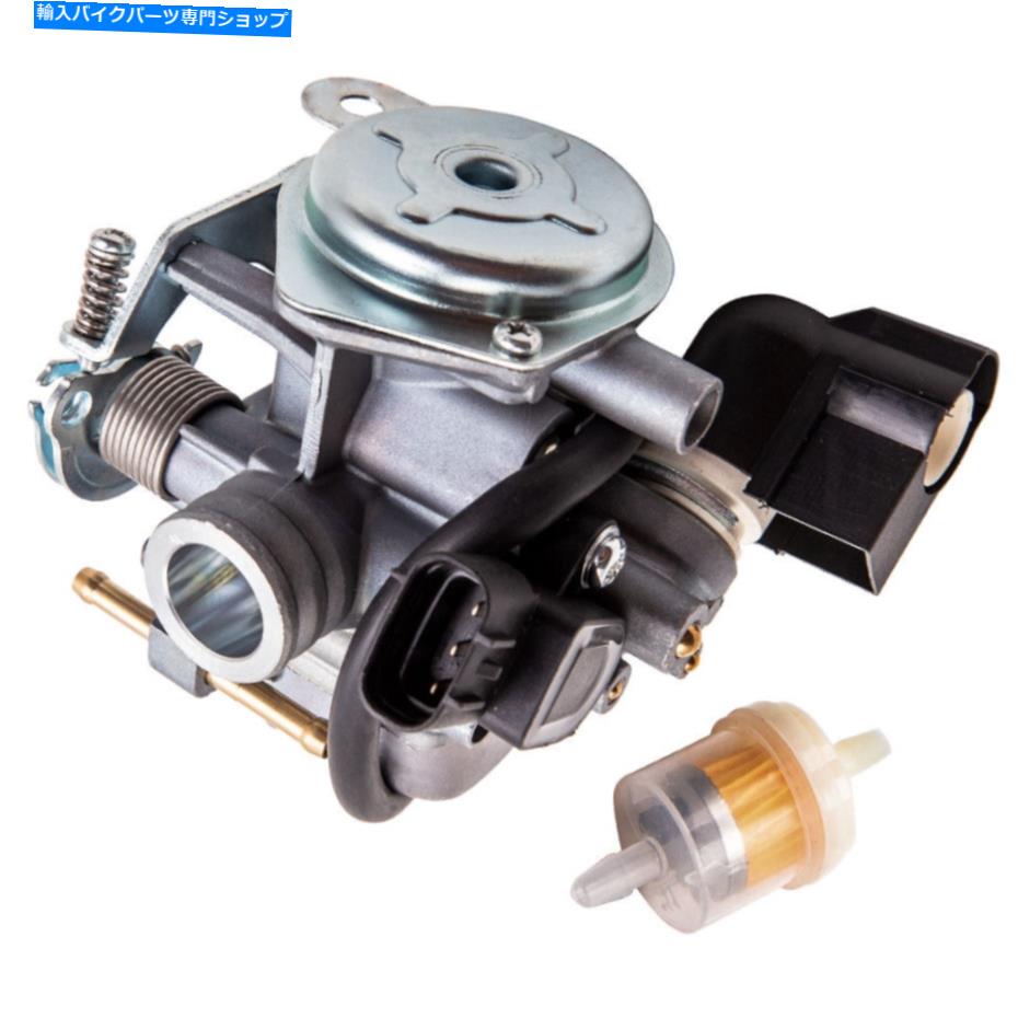 Carburetor ホンダラッカス50 NPS NPS50 NPS50S AC 2008-2019のキャブレター燃料フィルター付き Carburetor For Honda Ruckus 50 NPS NPS50 NPS50S AC 2008-2019 with Fuel Filter
