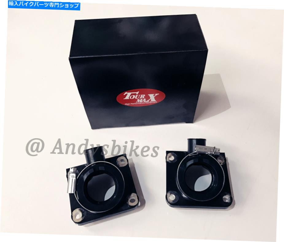 Carburetor 日本の炭水化物からシリンダーヘッドマニホールドラバーヤマハRD 350 RD350 YPVS 1983-95 Japanese Carb to Cylinder Head Manifold Rubbers Yamaha RD 350 RD350 YPVS 1983-95