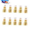 Carburetor ミクニの10pcs hexタイプのメインジェットvm/tm/tmxキャブレター200-290 220 250 h2 ca 10PCS Hex Type Main Jets For MIKUNI VM/TM/TMX Carburetor 200-290 220 250 H2 CA