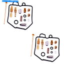 Carburetor ホンダCB 400 N CB400用の2xキャブレター修理キット 2x Carburetor Repair Kit for Honda C...