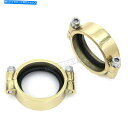 Carburetor Vツイン製造ブラスOリングスタイル吸気マニホールドクランプ-35-0193 V-Twin Manufacturing Brass O-ri...