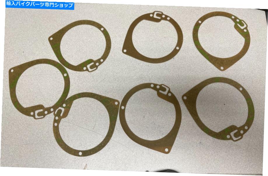Carburetor ノスキャブレター検査ガスケットフィット：74-76スズキTM75 11492-26000 QTY 7 NOS Carburetor Inspection Gasket Fits: 74-76 Suzuki TM75 11492-26000 QTY 7
