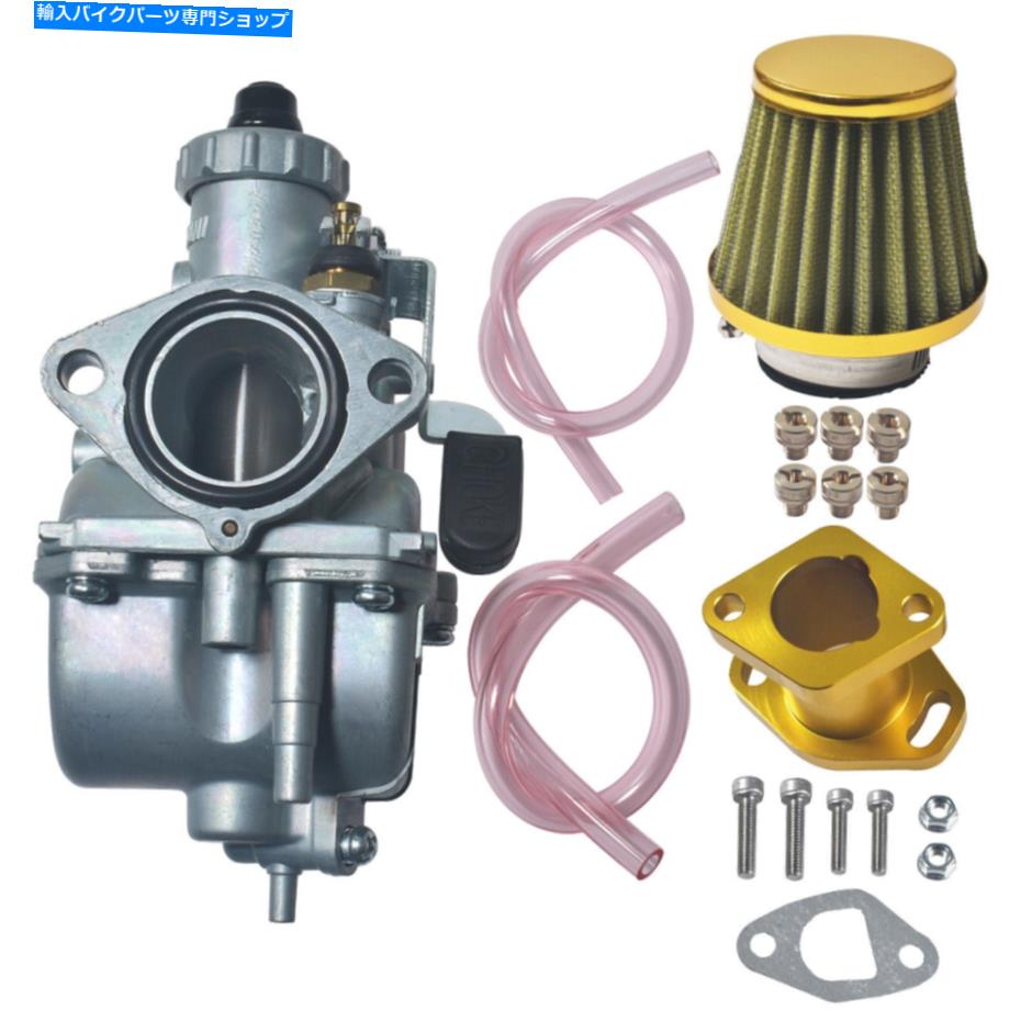 Carburetor VM22キャブレターエアフィルターマニホールドキット196 212CC GX160 GX200 CT200U GO KART VM22 Carburetor Air Filter Manifold Kit For 196 212cc GX160 GX200 CT200U Go Kart