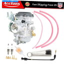 Carburetor 40mm CVパフォーマンスチューニングキャブレター炭水化物 For 40MM CV PERFORMANCE TUNED Carburet...