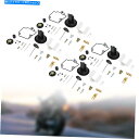 Carburetor 4xキャブレター炭水化物修理キットアクセラレーションポンプCVK24スクーターレーシングYにフィット 4X Carburetor Carb...