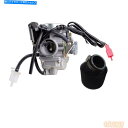 Carburetor 24mm Gy6キャブレターエアフィルターATV 125cc 150ccカズマレッドキャットスクーターにフィット 24mm GY6 Car...