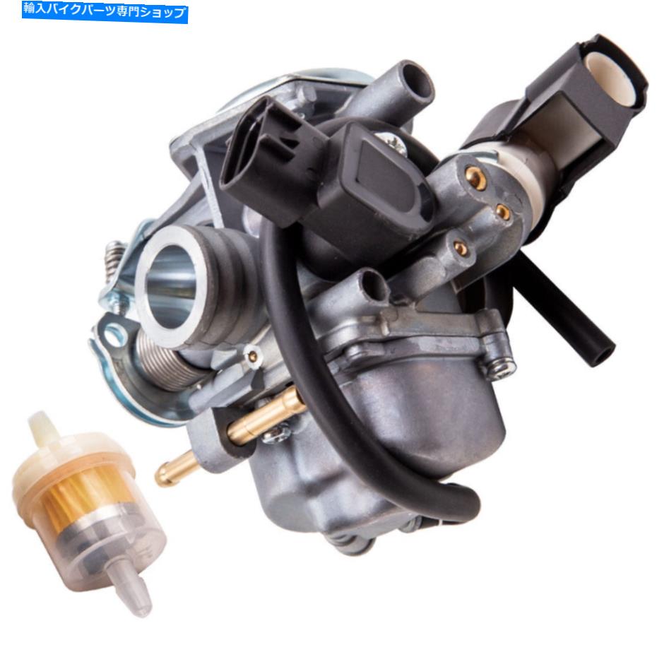 Carburetor Honda Ruckus 50 NPS50 08-19-GGA-672用のオイルフィルター付きキャブレターアセンブリw/オ..