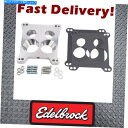 Carburetor edelbrock sq-bore boreアダプタースーツフォード289 302 5.0リットル(EFI)風 Edelbrock SQ-...