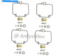 Carburetor スズキGSF1200 Bandit 1996-2000 MK1 CARBキャブレター修理キットX4フルセット4 Suzuki GSF1200 Bandit 1996-2000 MK1 Carb Carburettor Repair Kit x4 FULL SET OF 4