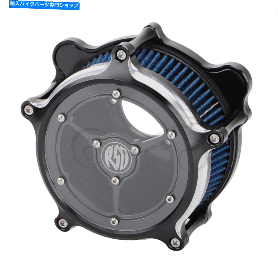 Air Filter Harley Heritage Softailのアクセサリー付きRSDエアクリーナー吸気フィルターをクリア Clea..