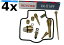 Carburetor Keyster Carburetor Repair Kit KawasakiZZR1100 D93-974åȡKK-0169 Keyster Carburetor Repair Kit Kawasaki, ZZR1100 D, Year 93-97, 4 Kits, KK-0169