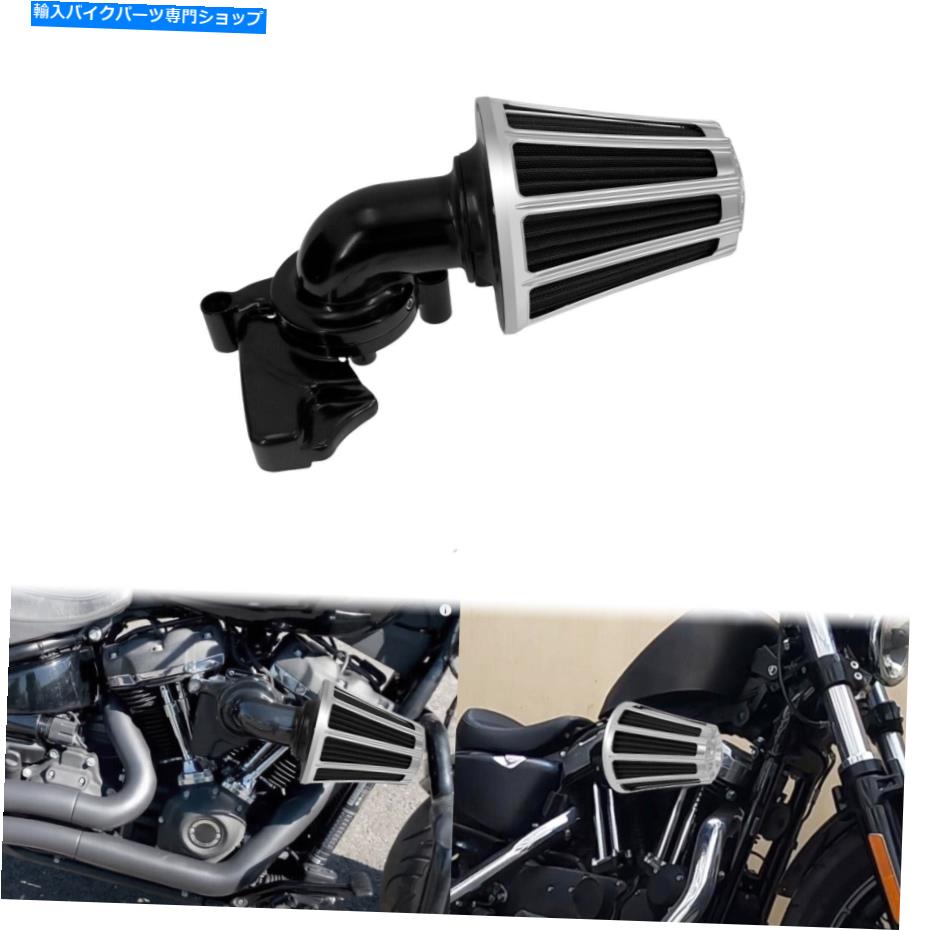 Air Filter Chrome Sucker CNC꡼ʡϡ졼M8ġ󥰥ȥåեȥ2018-2021ŬƤޤ Chrome Sucker CNC Air Cleaner Fit For Harley M8 Touring Trike Softail 2018-2021