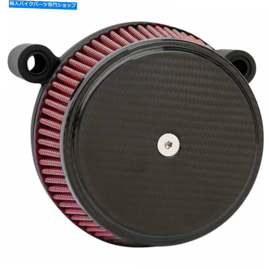 Air Filter アーレンネスカーボンカバービッグサッカーエアクリーナー2008-16ハーレーTBWモデル Arlen Ness Carbon Cover Big Sucker Air Cleaner 2008-16 Harley TBW Models