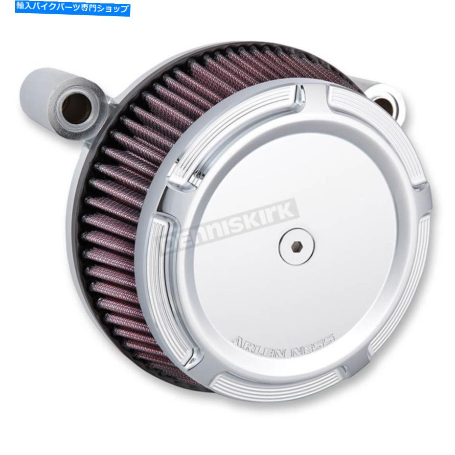 Air Filter Arlen Ness Chrome Big Suckerステージ1エアフィルターキット-50-846（CAへの船なし） Arlen Ness Chrome Big Sucker Stage 1 Air Filter Kit-50-846(no ship to CA)