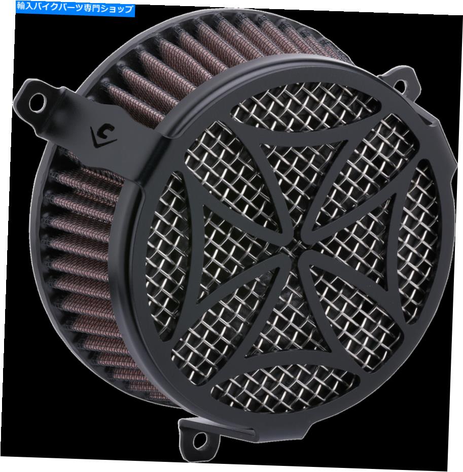 Air Filter Vツイン用のCobra 606-0104-02Bエアクリーナー Cobra 606-0104-02B Air Cleaners for V-Twin