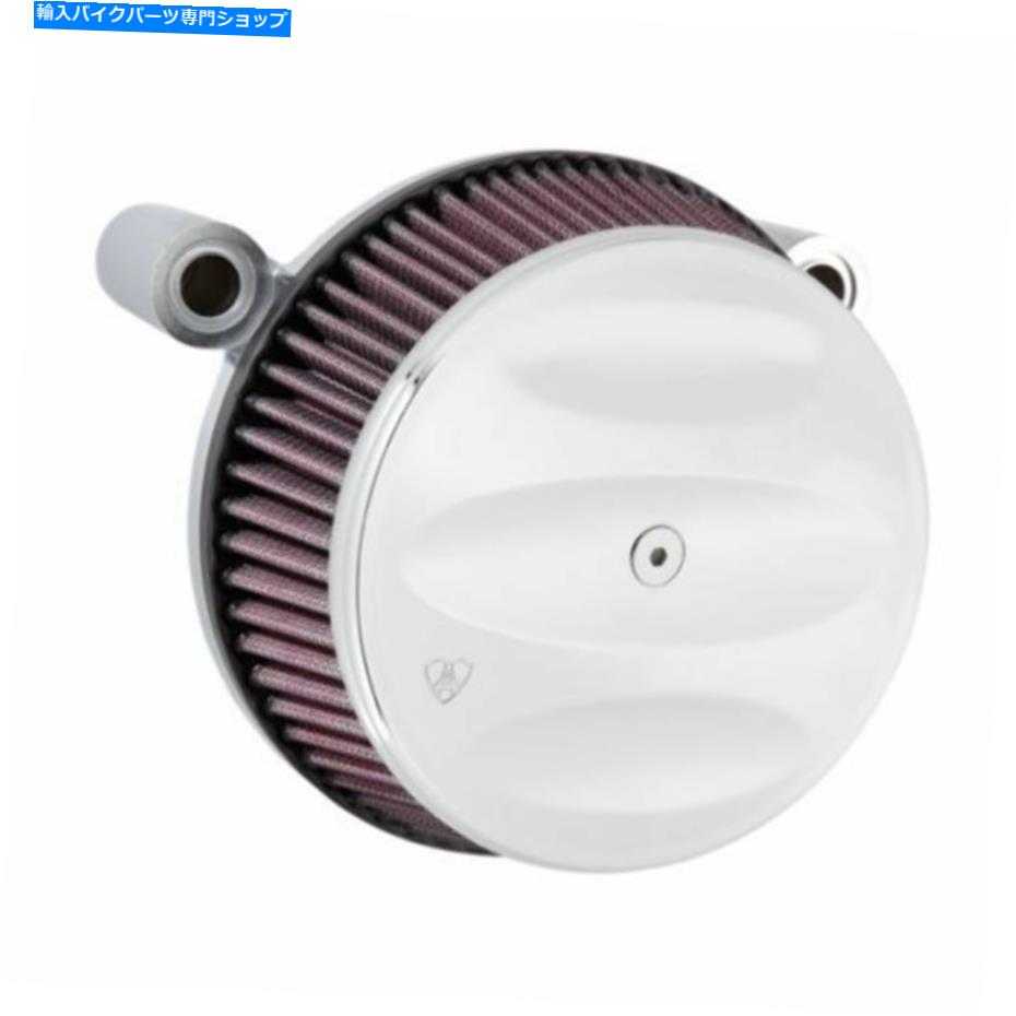 Air Filter アーレンネススカラップクロムステージ1ビッグサッカーエアクリーナーキットハーレーツーリングM8 Arlen Ness Scalloped Chrome Stage 1 Big Sucker Air Cleaner Kit Harley Touring M8