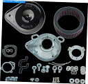 Air Filter S&S Teardrop Air Cleaner Kit Black 01-17 HD Softail Rd King Dyna Glid...