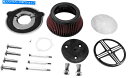 Air Filter バロンxxxビッグエアクリーナーキットブラックforホンダVTX1300 2003-2009 BA-2361-00B Baron XXX Big Air Cleaner Kit Black for Honda VTX1300 2003-2009 BA-2361-00B