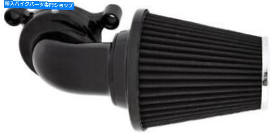 Air Filter アーレンネスモンスターサッカー90度エアクリーナーキット標準ブラック＃81-000 Arlen Ness Monster Sucker 90-Degree Air Cleaner Kit Standard Black #81-000【並行輸入品】