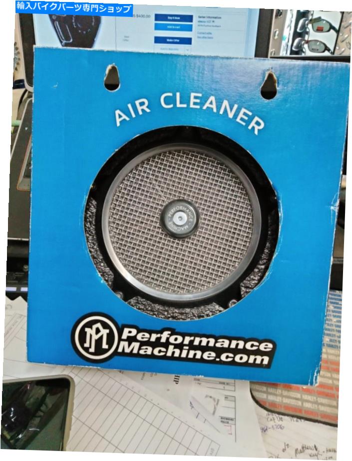 Air Filter パフォーマンスマシンハーレーツーリングモデル、17歳以上 Performance Machine Harley Touring Models, 17 & up【並行輸入品】