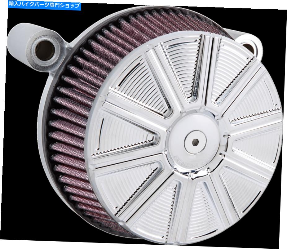 Air Filter Arlen Ness Chromeơ1ӥåȥå10꡼ʡ-18-316 Arlen Ness Chrome Stage 1 Billet Sucker 10-Gauge Air Cleaner - 18-316