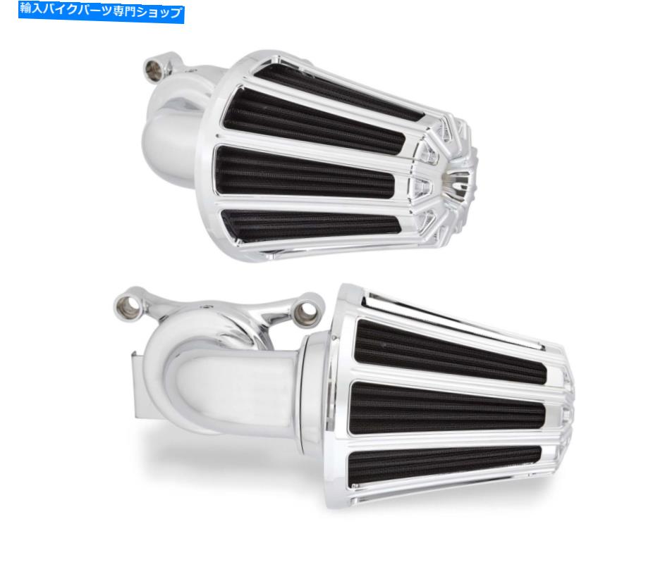 Air Filter アーレンネスクロム10ゲージモンスター吸盤エアクリーナーハーレービッグツインカム99-17 Arlen Ness Chrome 10 Gauge Monster Sucker Air Cleaner Harley Big Twin Cam 99-17