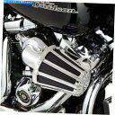 Air Filter アーレンネスモンスターサッカー90度エアクリーナーキット10ゲージクロムハーレーM8 Arlen Ness Monster Sucker 90-Degree Air Cleaner Kit 10-Gauge Chrome Harley M8(2)