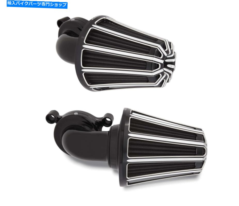 Air Filter アーレンネスブラック10ゲージモンスターサッカーエアクリーナーハーレーツーリングTBW 08-16 Arlen Ness Black 10 Gauge Monster Sucker Air Cleaner Harley Touring TBW 08-16