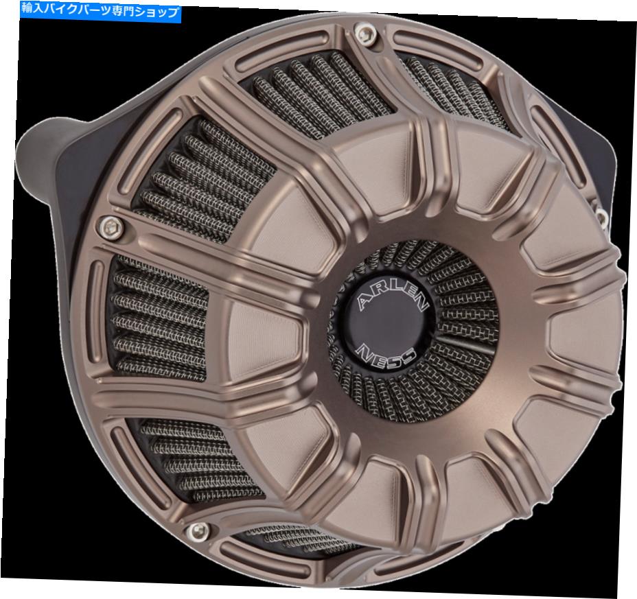 Air Filter Arlen Ness [600-015]յץ꡼ʡ10 Arlen Ness [600-015] Inverted Sucker Air Cleaner Titanium 10-Gauge